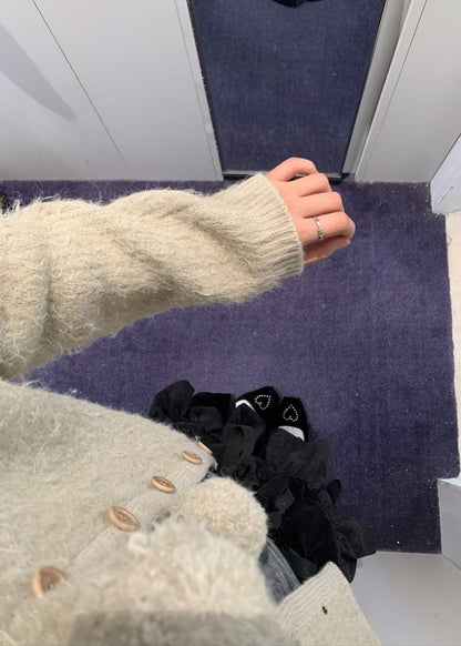 Shaggy Cardigan Jacket