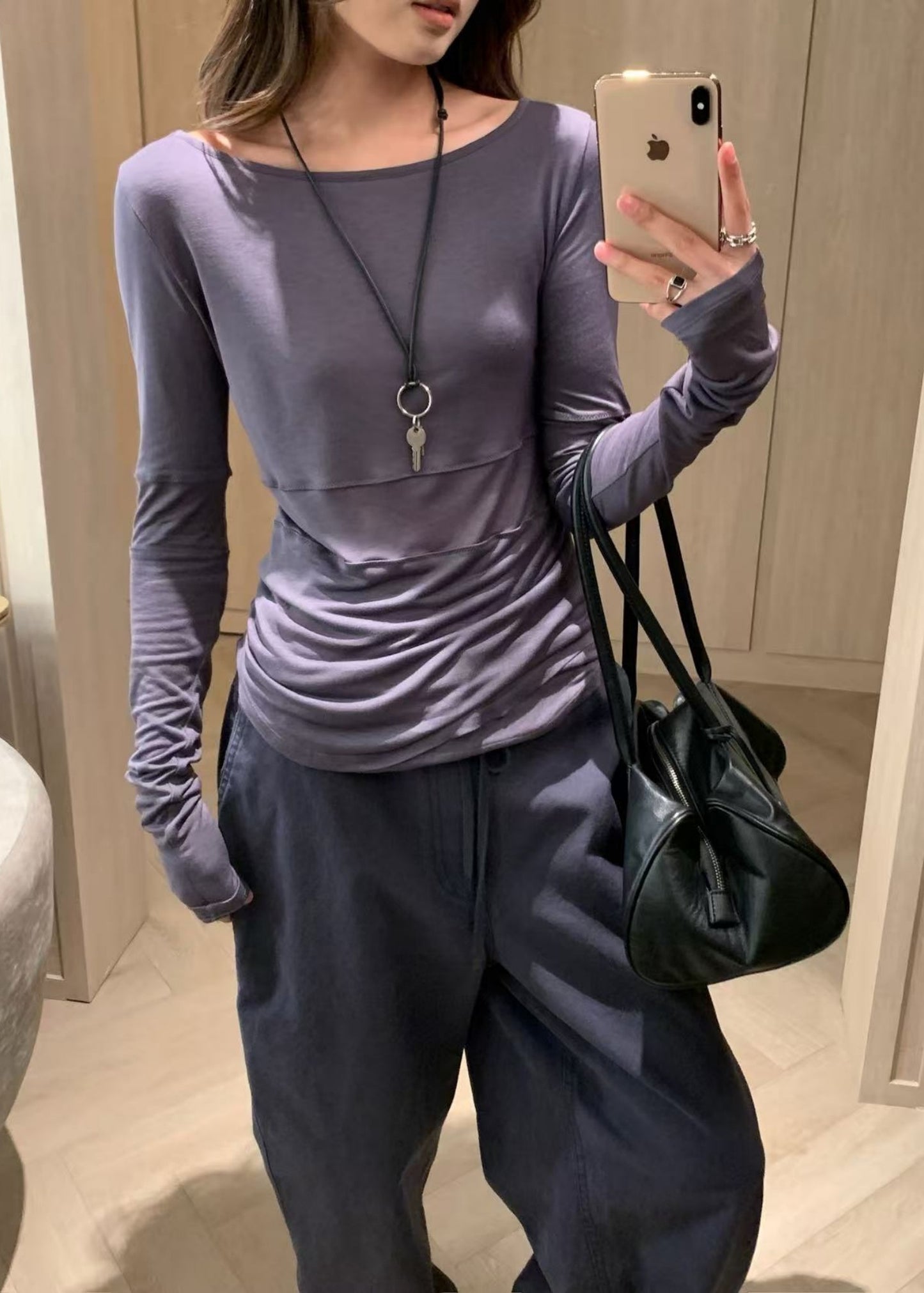Corset Point Sleeve Top