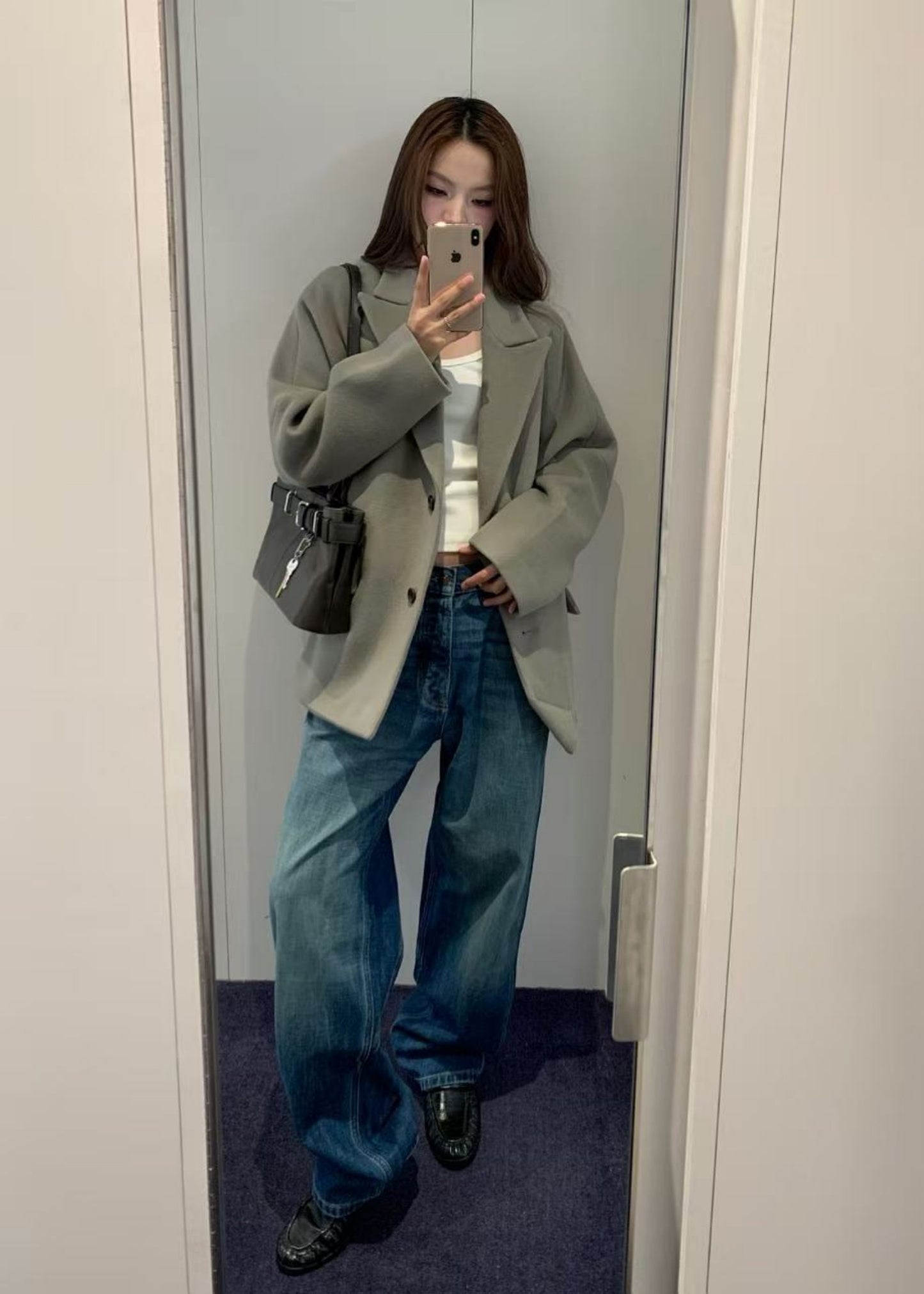 Oversized Single Jacket