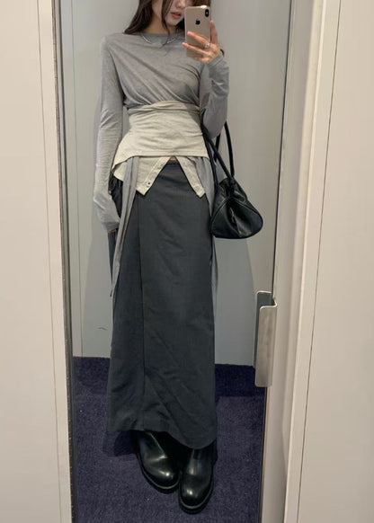 Button-back Tube Top