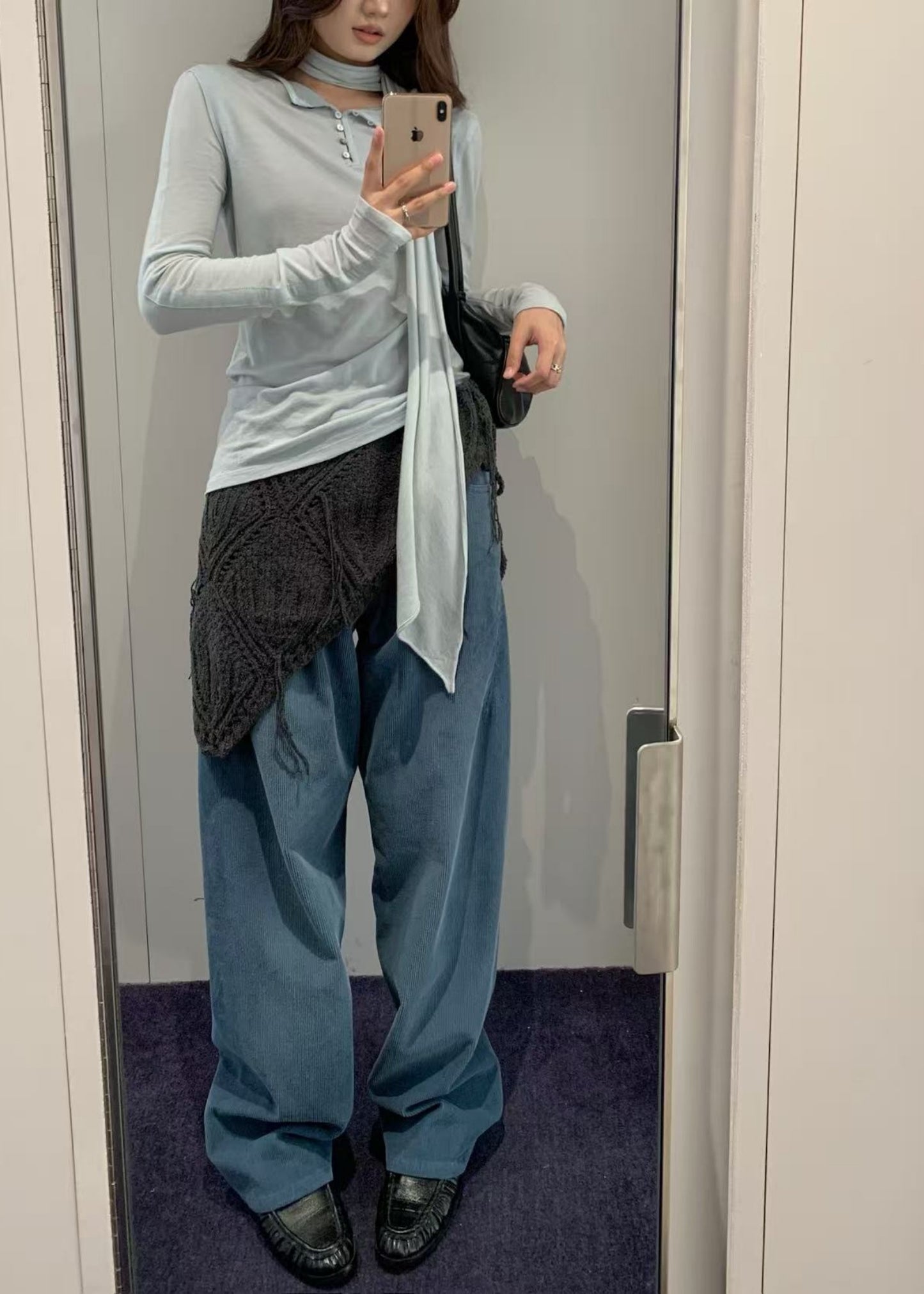 Corduroy Tapered Pants