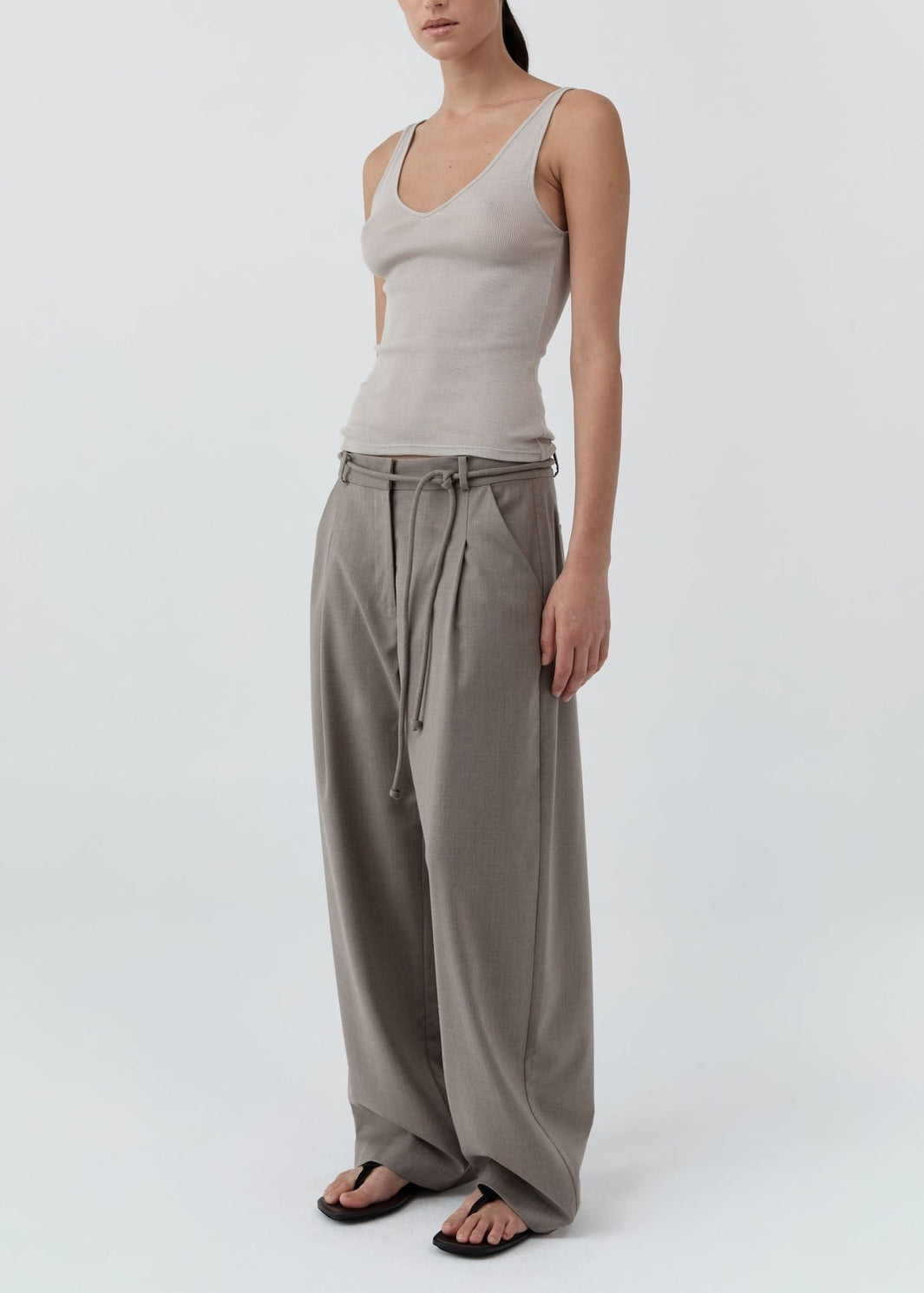 Tailored Barrel Pants