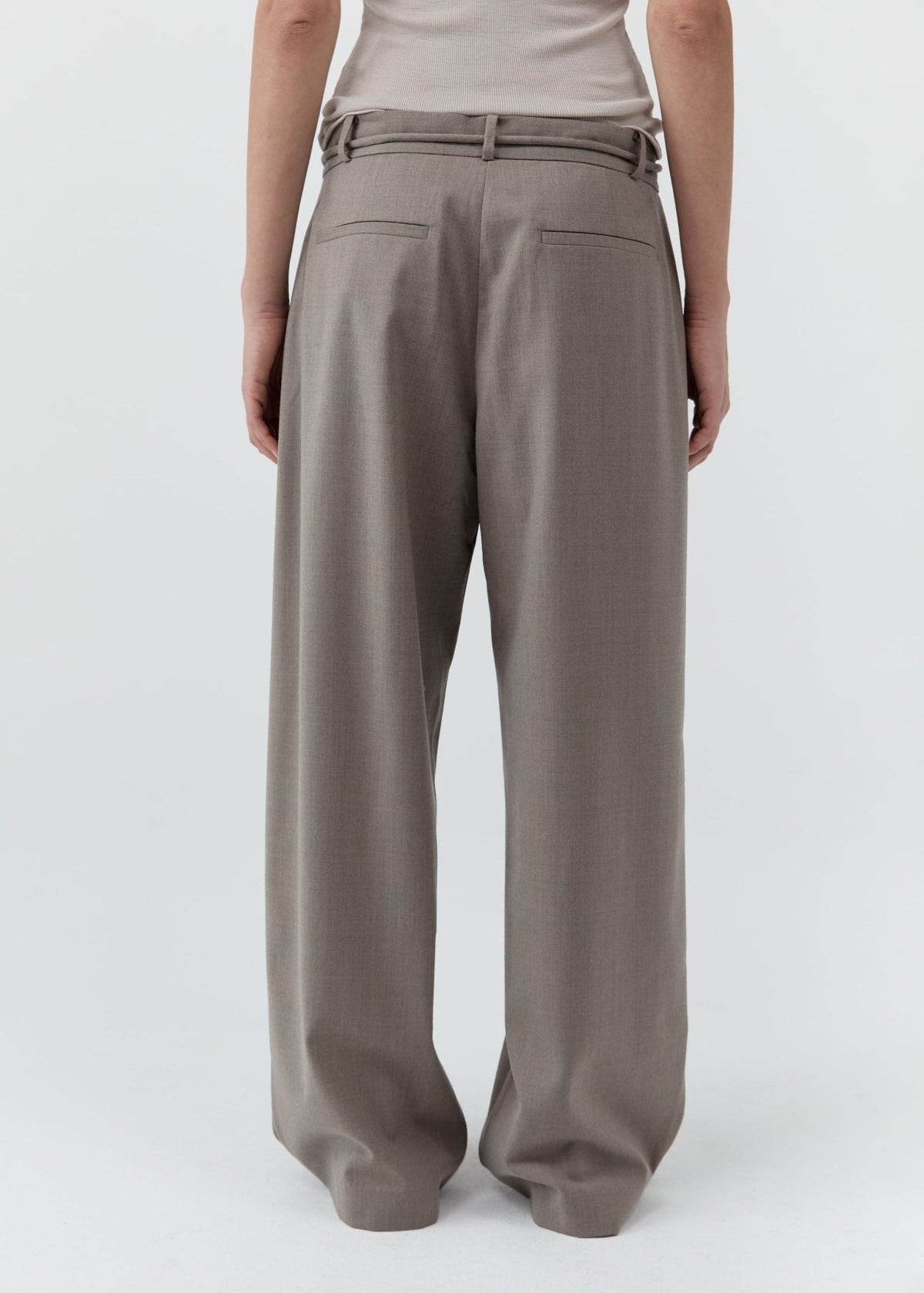 Tailored Barrel Pants