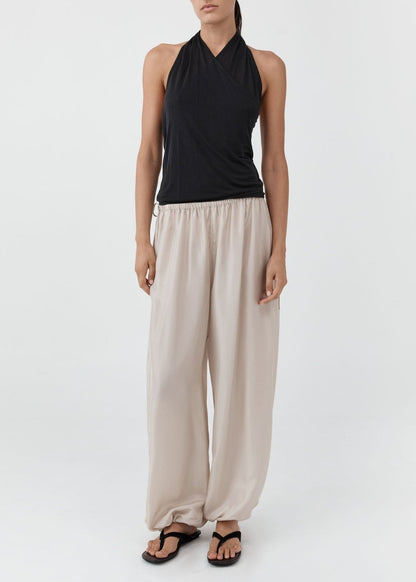 Silk Adjustable Balloon Pants