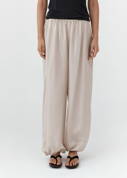Silk Adjustable Balloon Pants