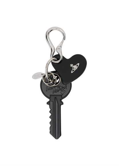 Key And Heart Keyring