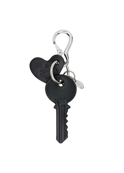 Key And Heart Keyring