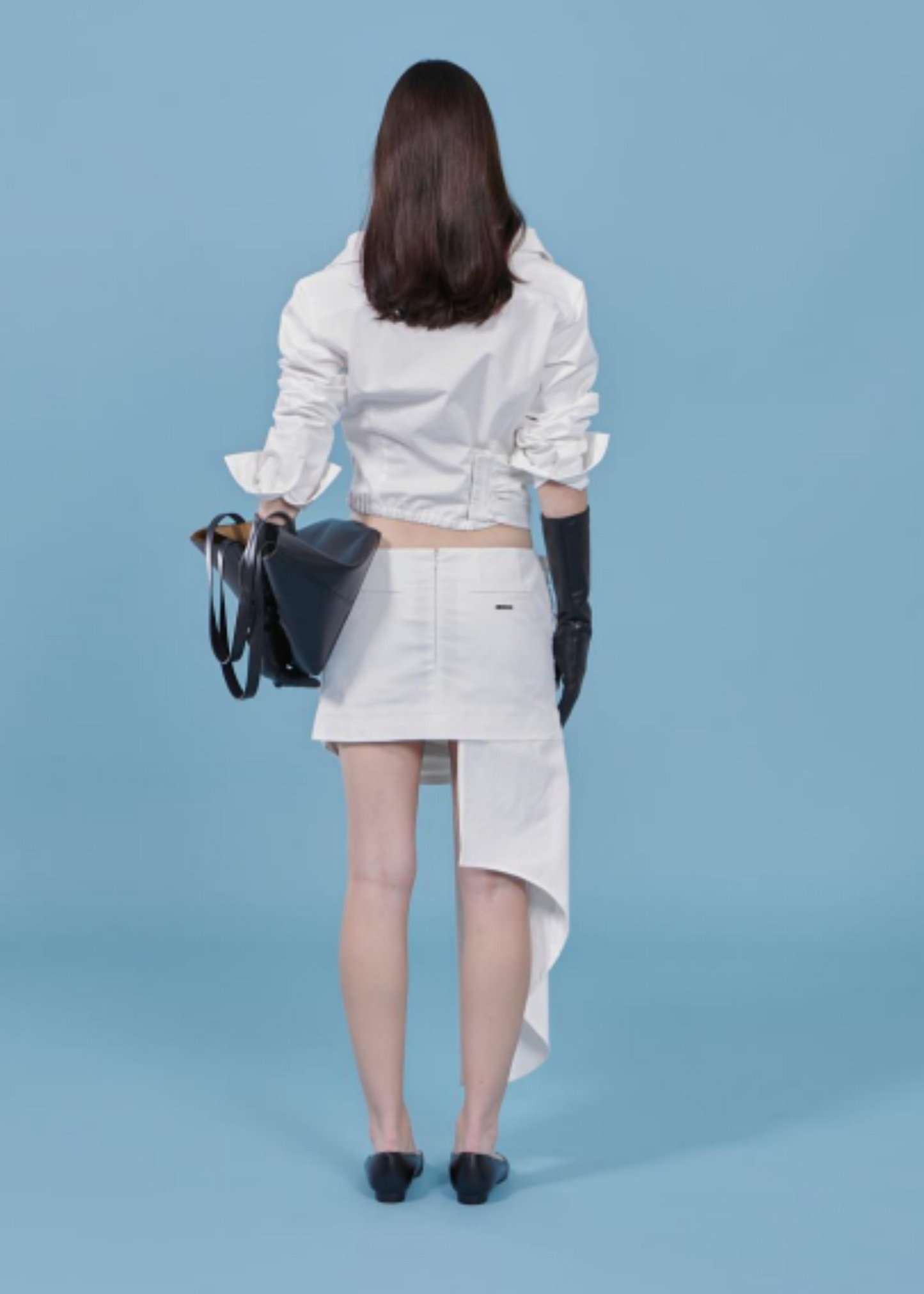 Gather-wrap Shirt