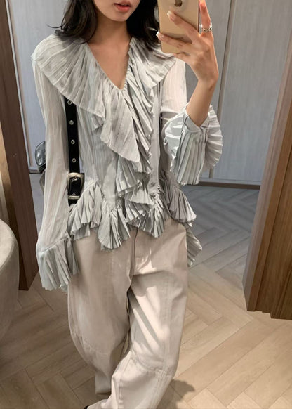 Ruffle Blouse