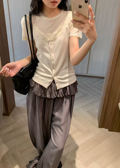 Slip Layered T-shirt