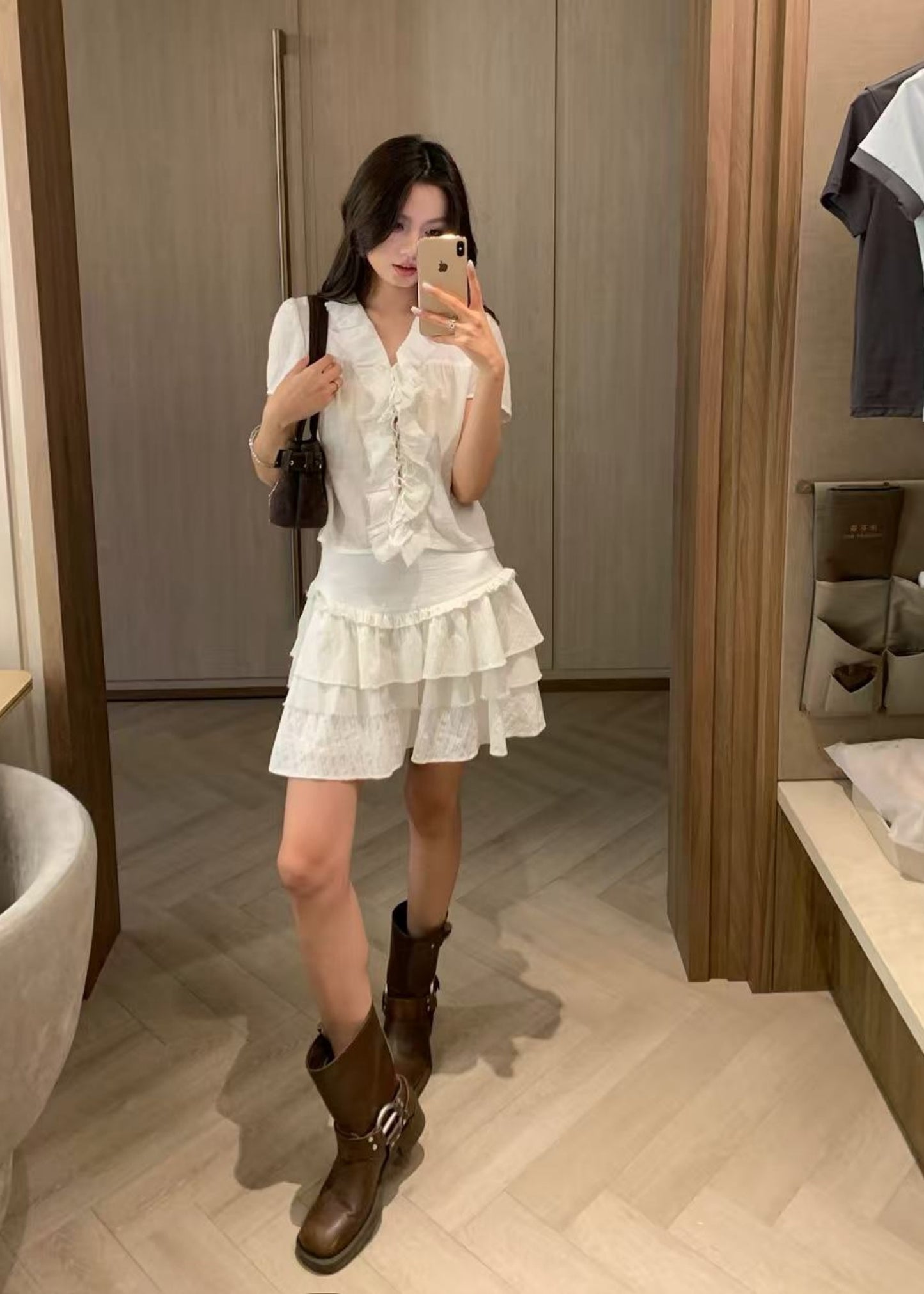 Oleaje Mini Skirt