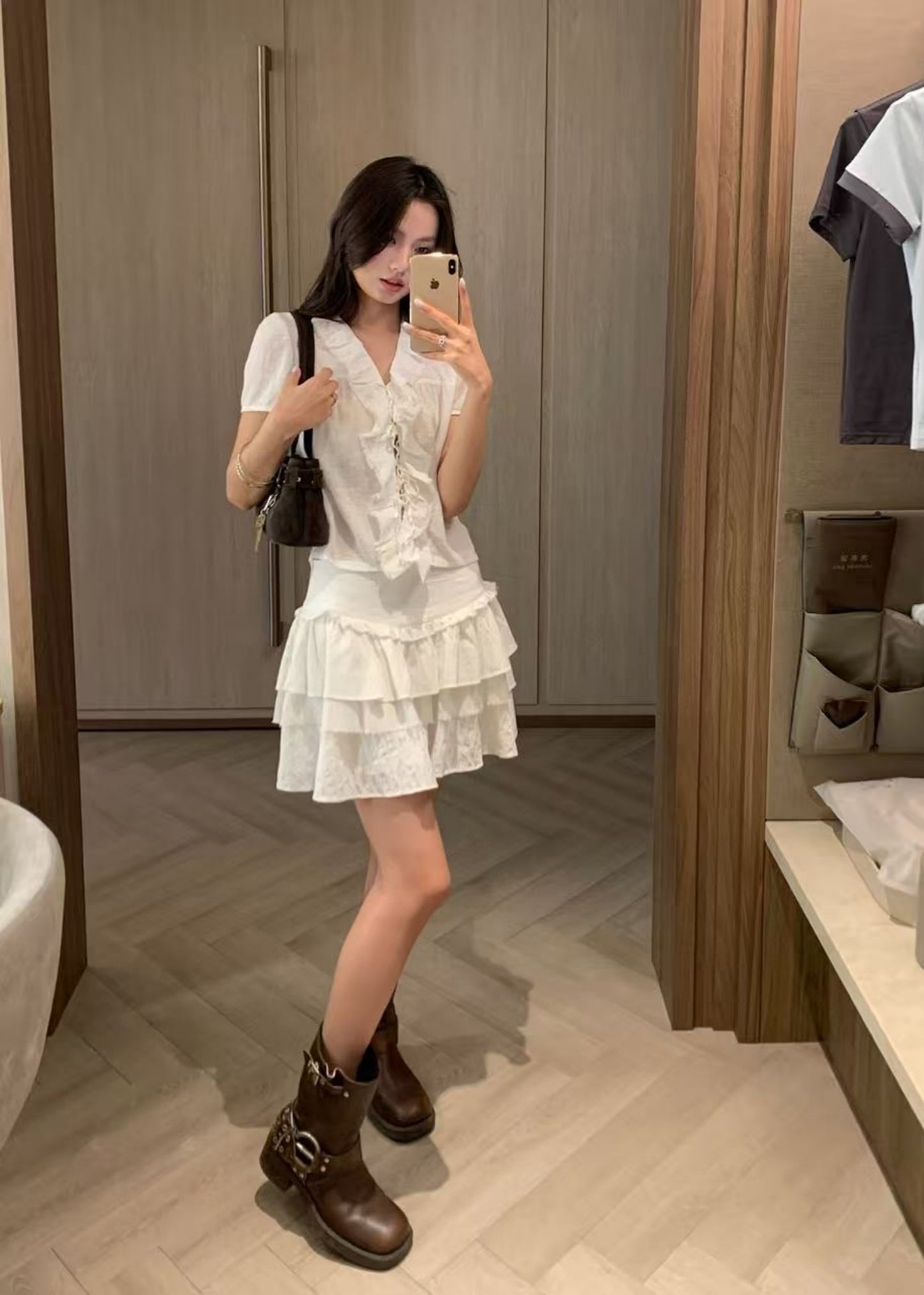 Oleaje Mini Skirt