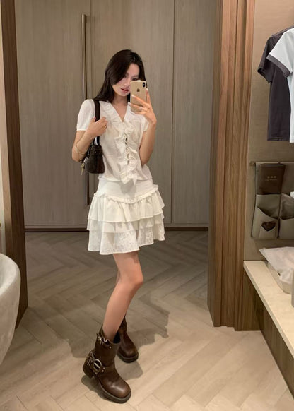 Oleaje Mini Skirt