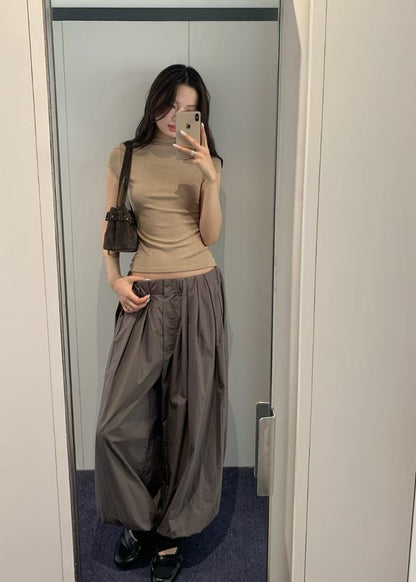 Over Gathered Pants
