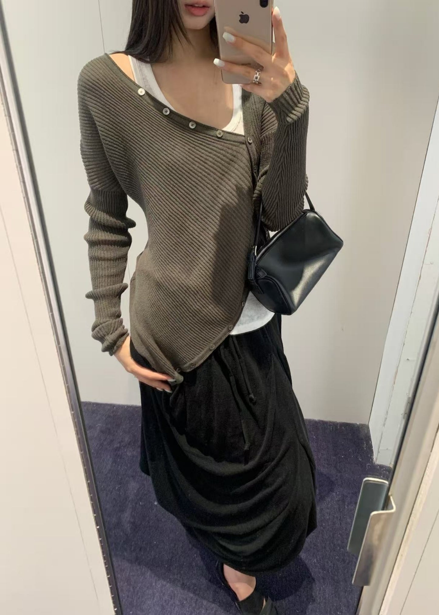 Convertible Drape Cardigan