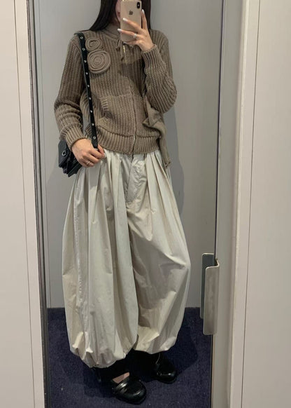 Over Gathered Pants