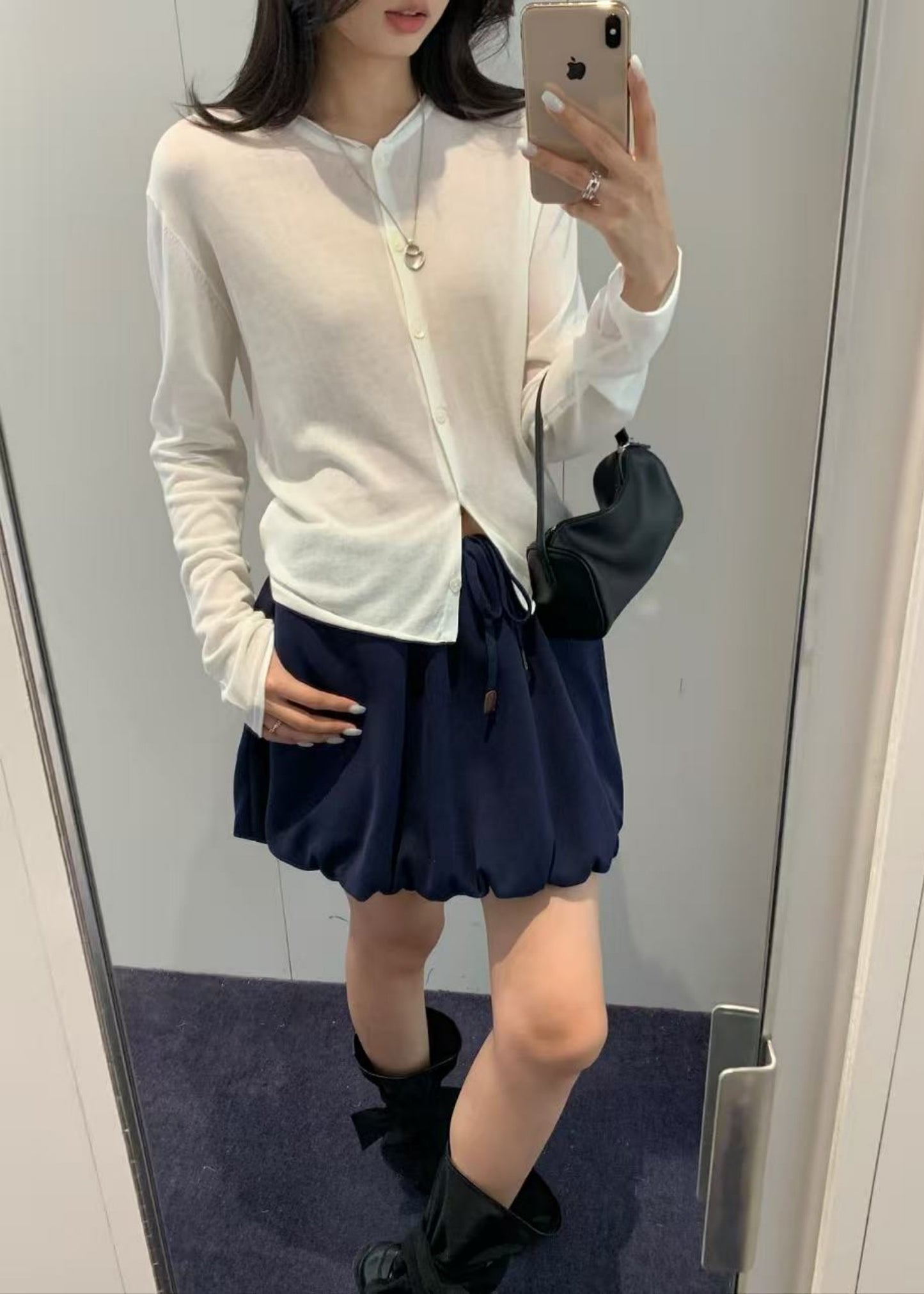 Summer Essential Crewneck Cardigan