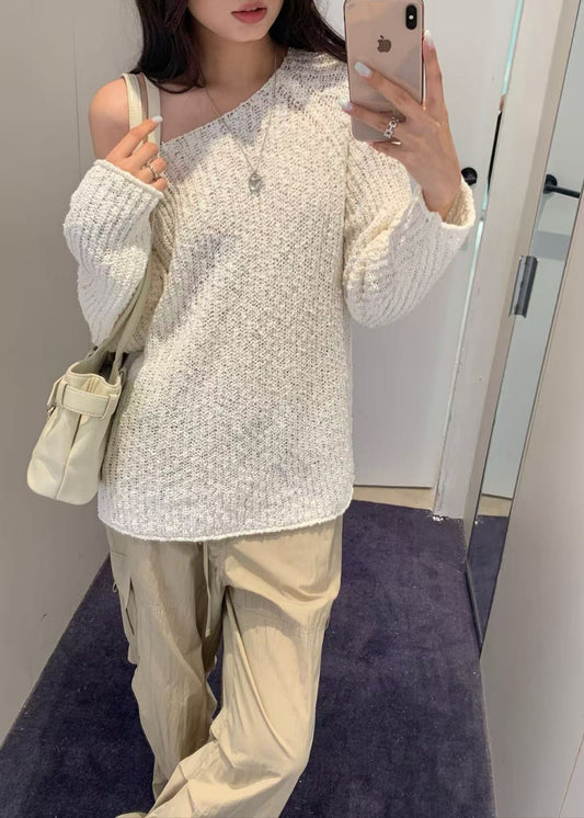 Crochet Crewneck Knit