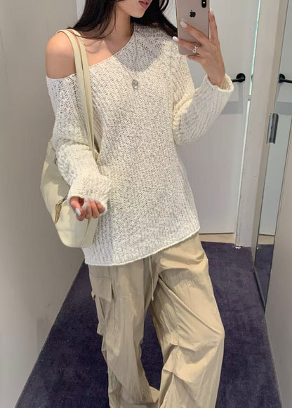 Crochet Crewneck Knit