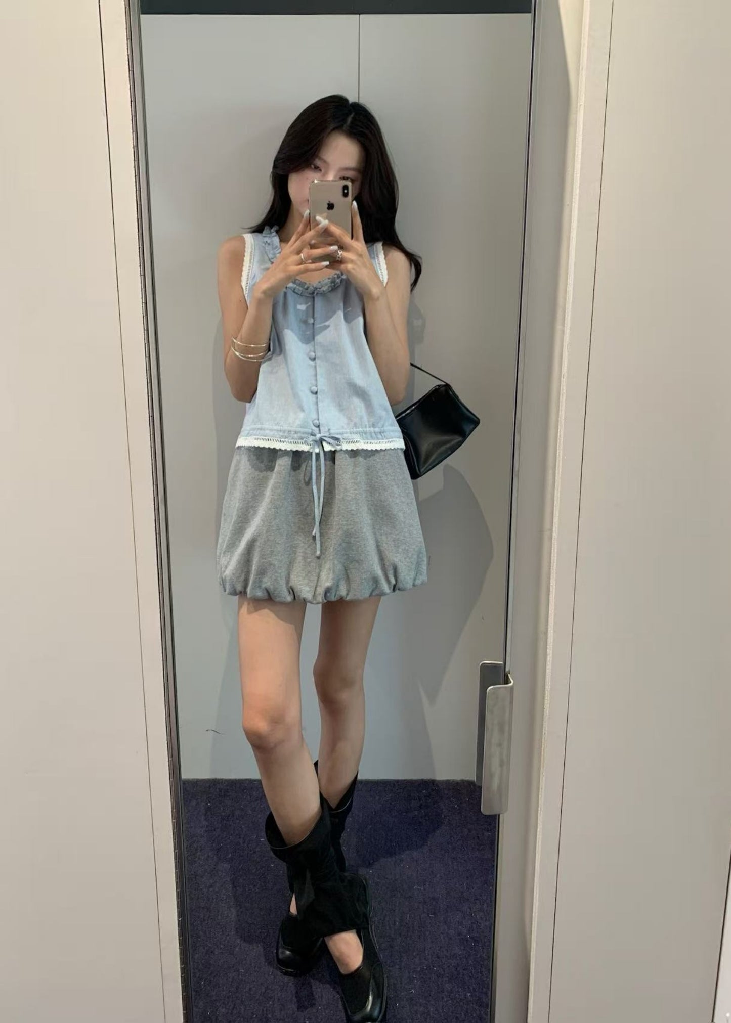 Mini Volumed Skirt
