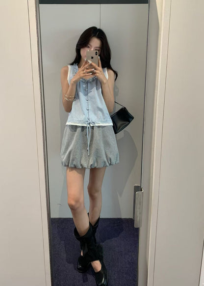 Mini Volumed Skirt