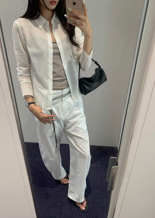 Sheer Slim Shirt