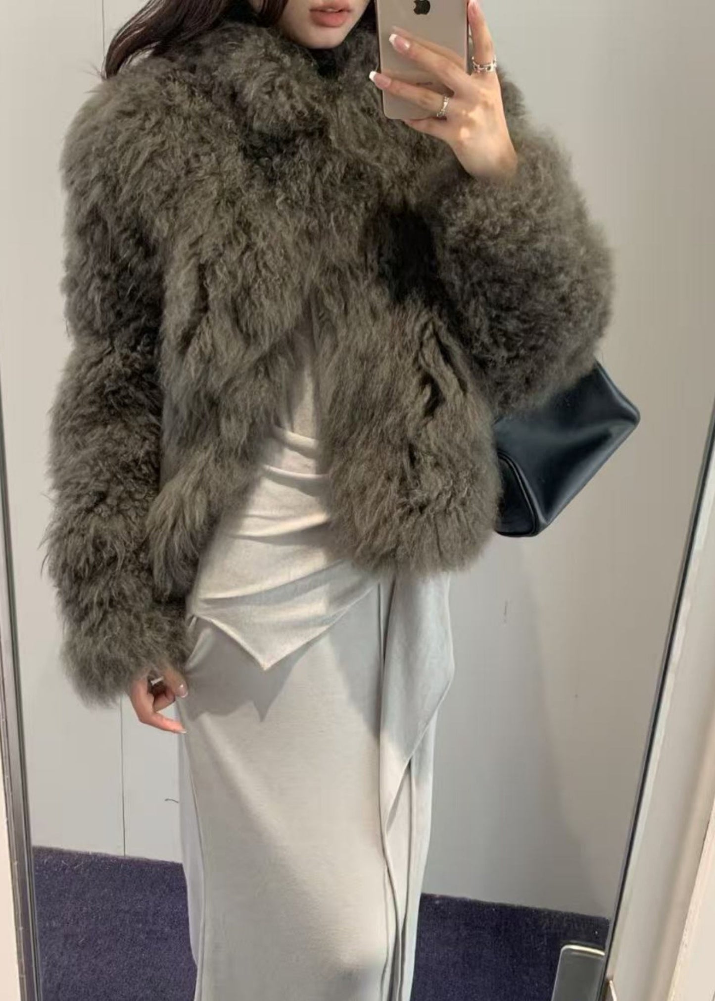 Curled Goat Jacket