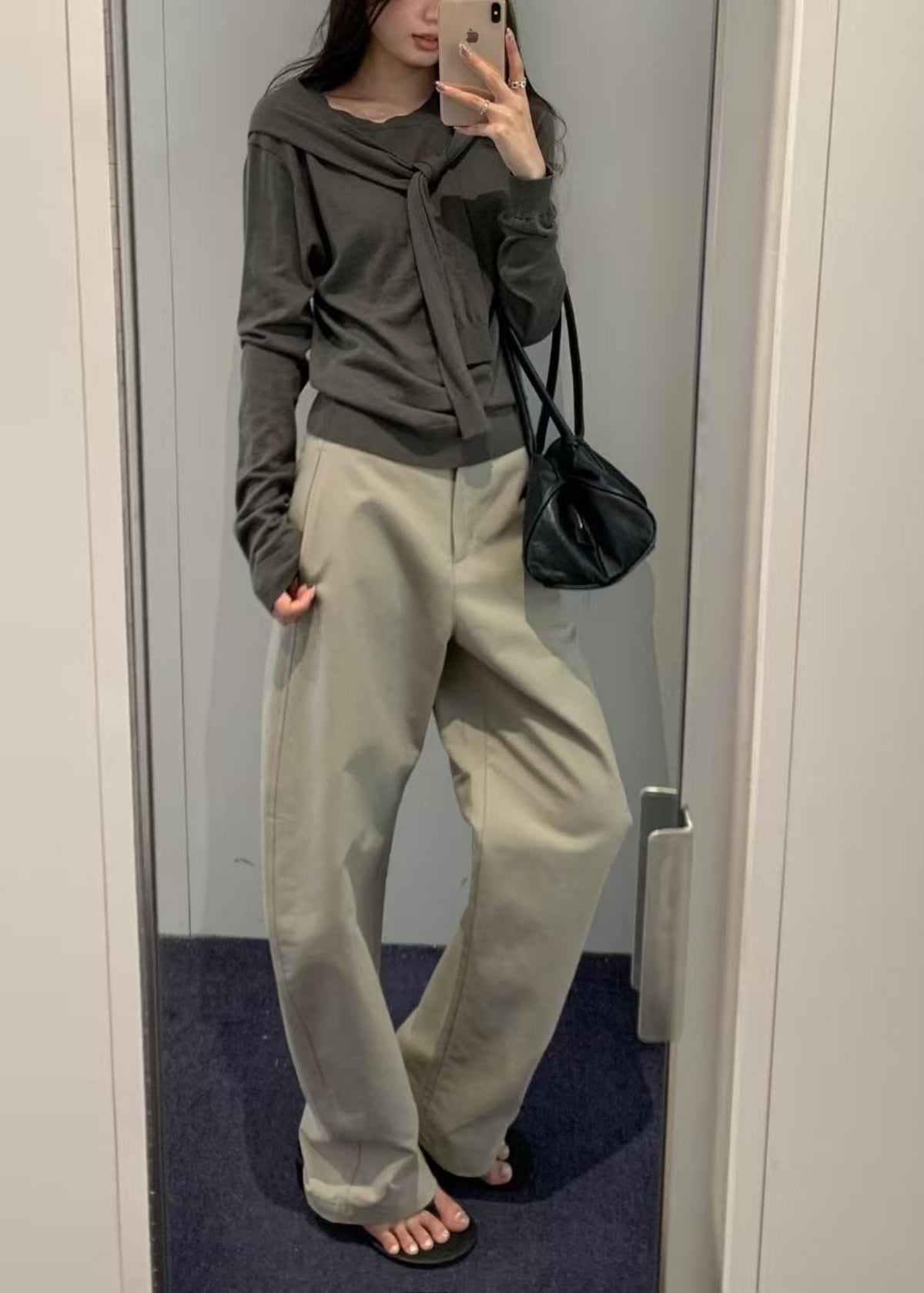 Curved Long Pants