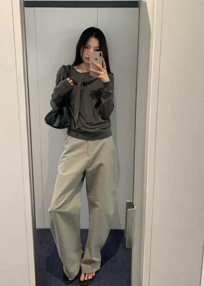 Curved Long Pants