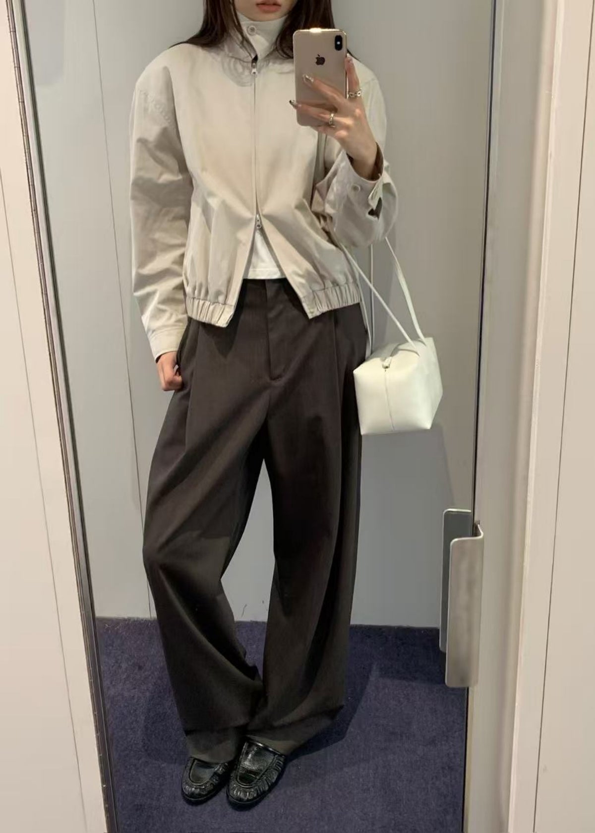 Cotton Nylon Blouson