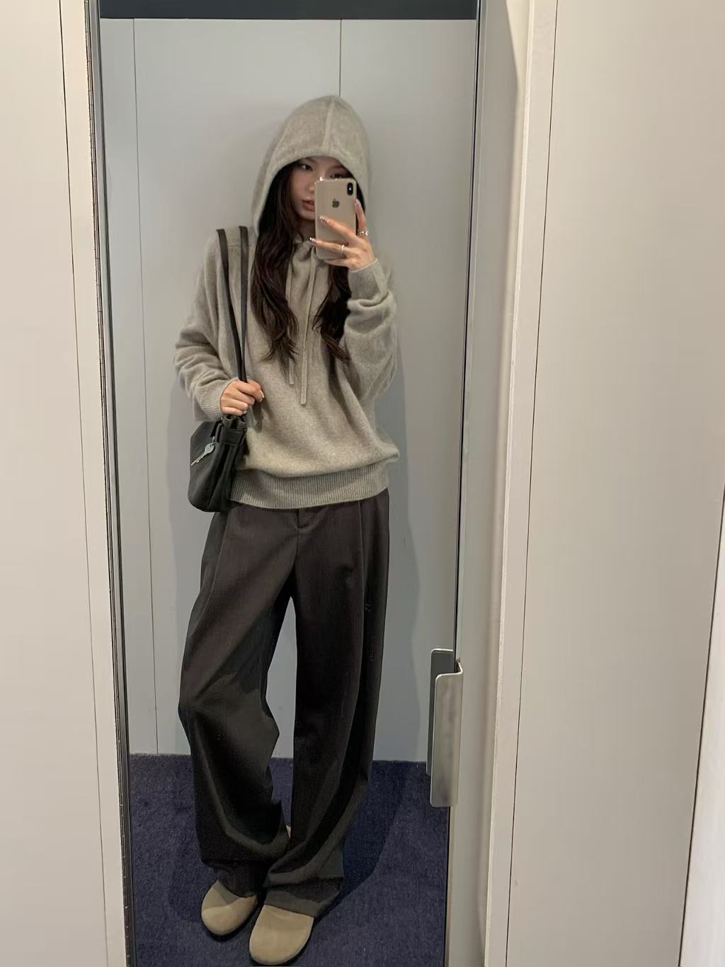 Racoon Hoodie Knit