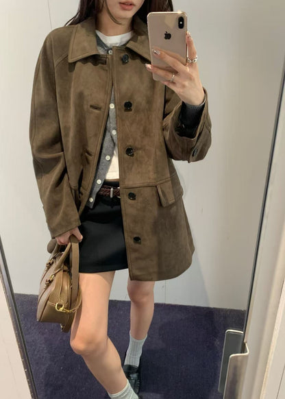 Lily Alter-suede Half Jacket