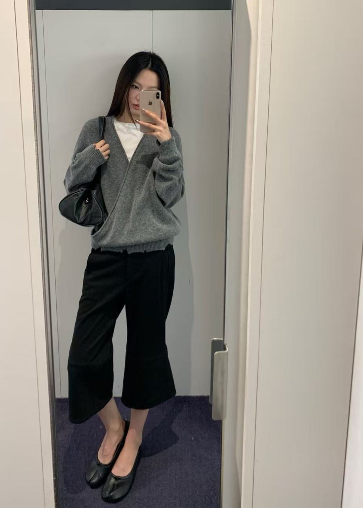 Suede Capri Pants