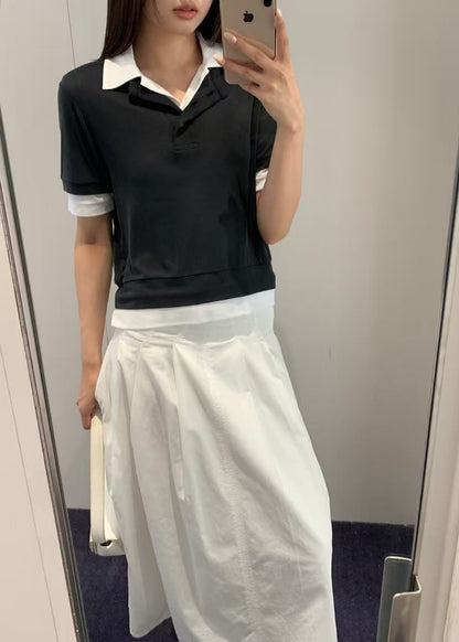 Double Polo Tee