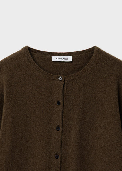 Crop Wool Cardigan
