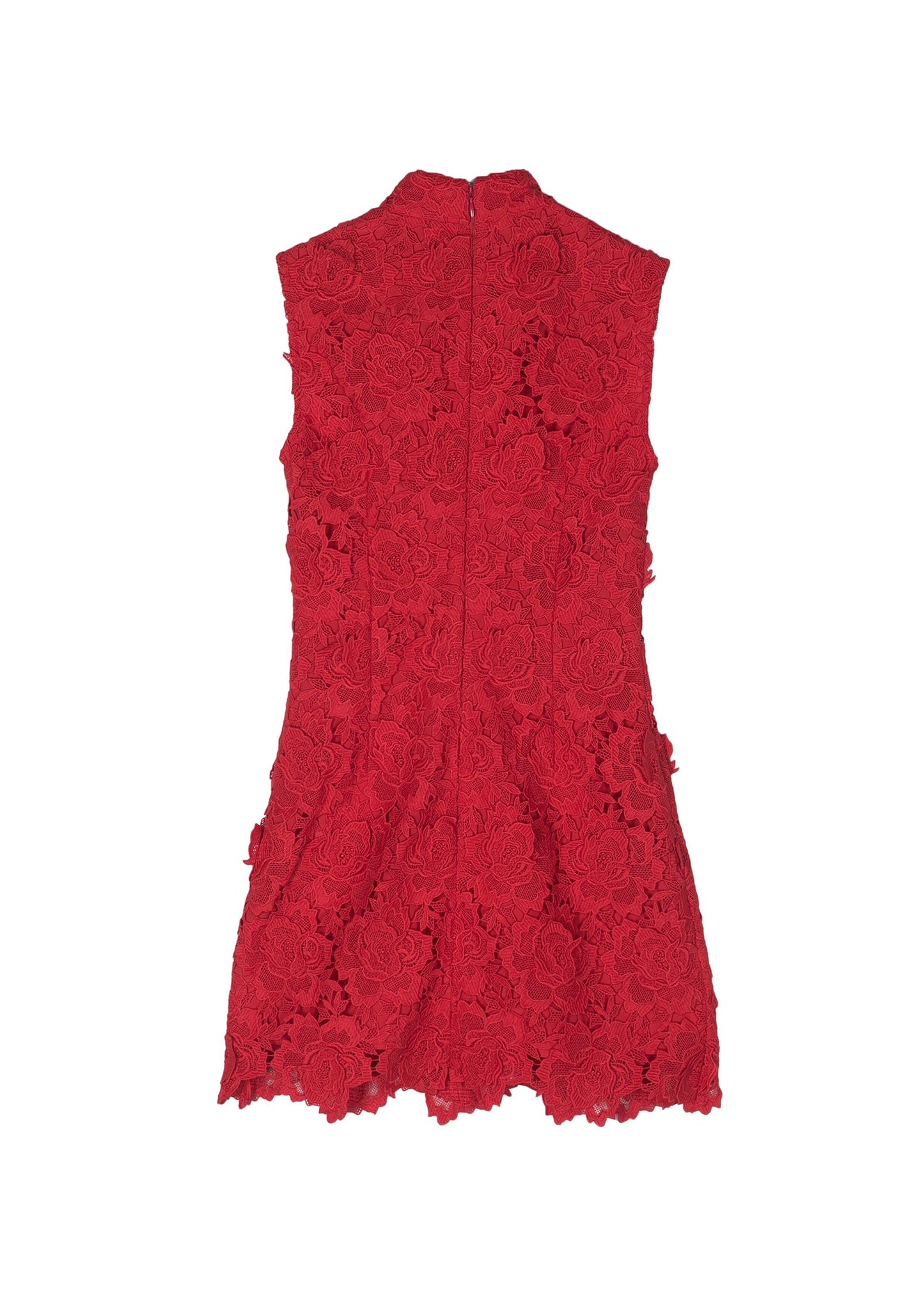 Flower Lace Mini Dress