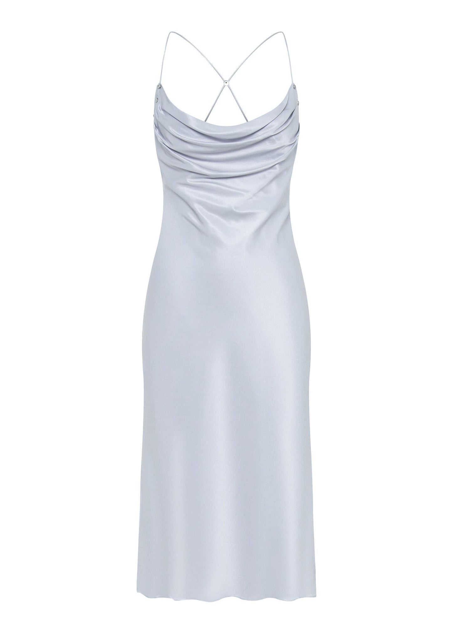 Rivet Cowl Dress