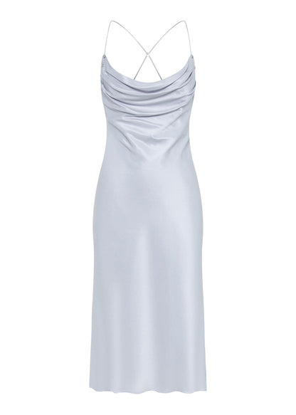 Rivet Cowl Dress