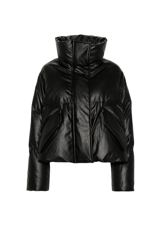 Funnel-neck Padded Jacket