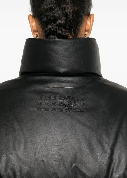 Funnel-neck Padded Jacket