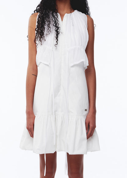Sheer Layered Mini Dress