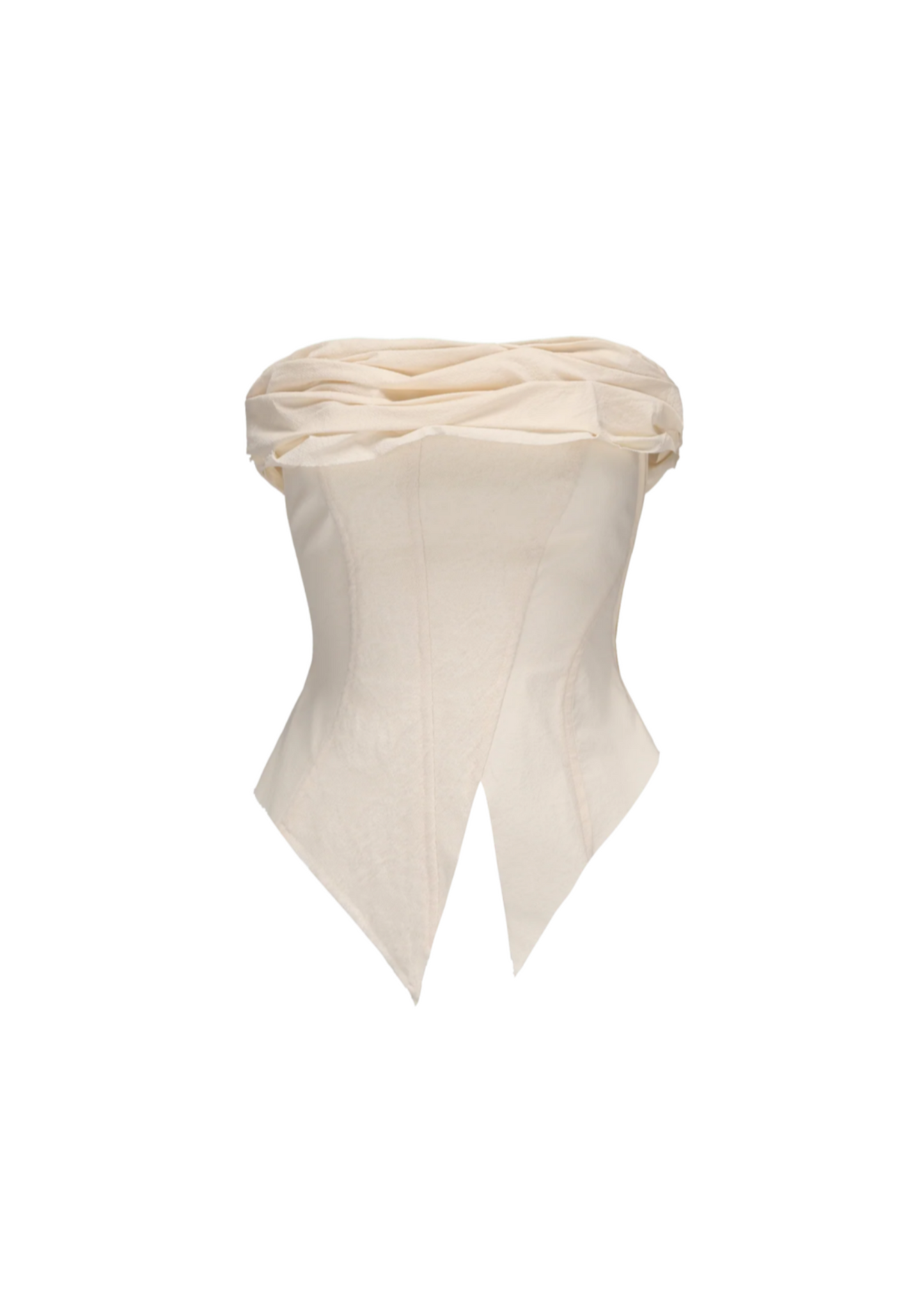 Off-shoulder Bandeau Top