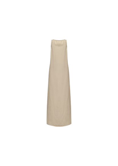 Draped Tie-front Dress