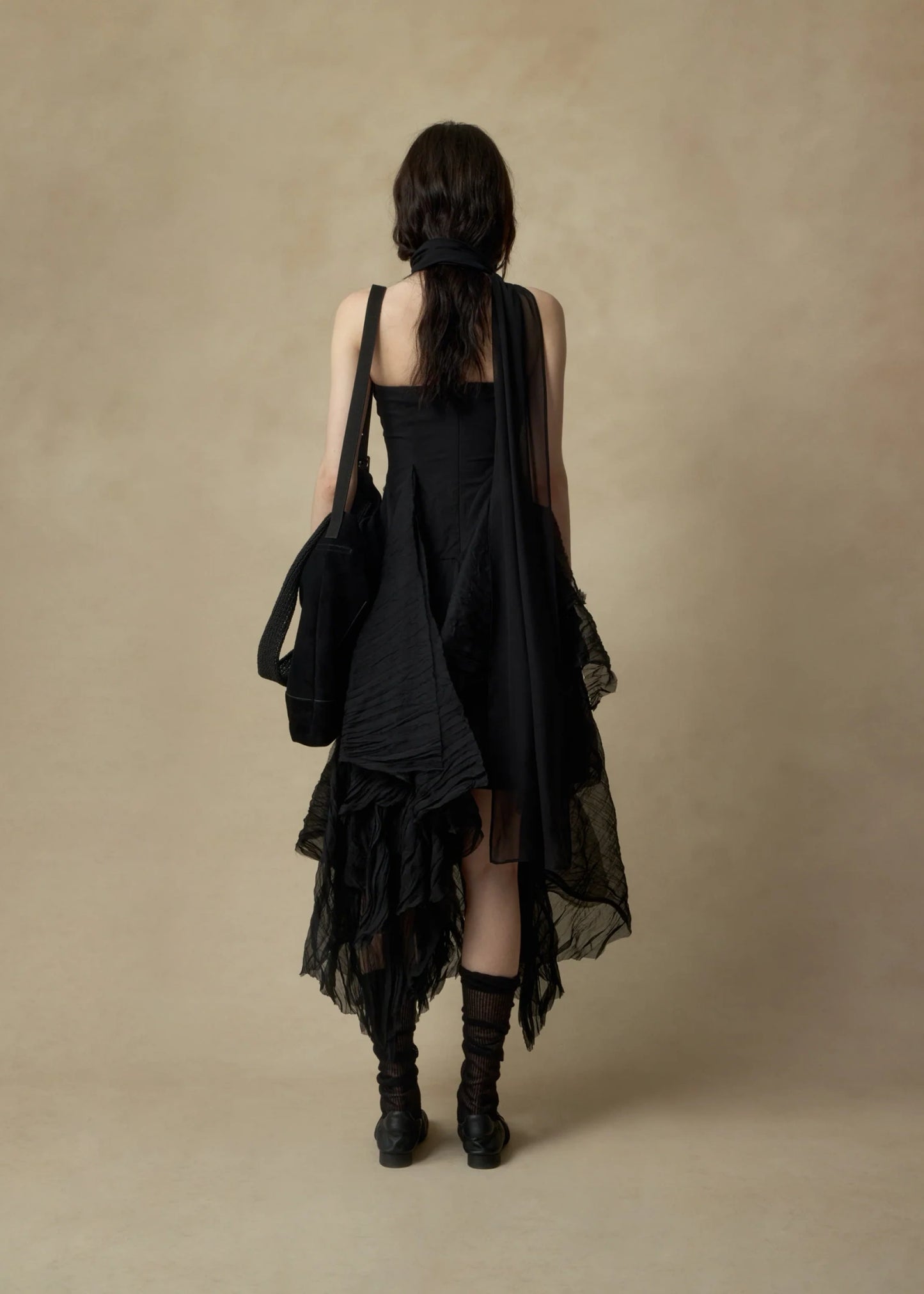 Smocked Strapless Dress