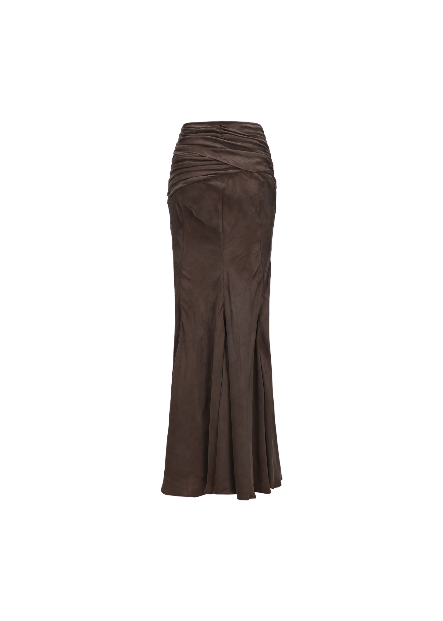 Draped Pleated Mermaid Skirt