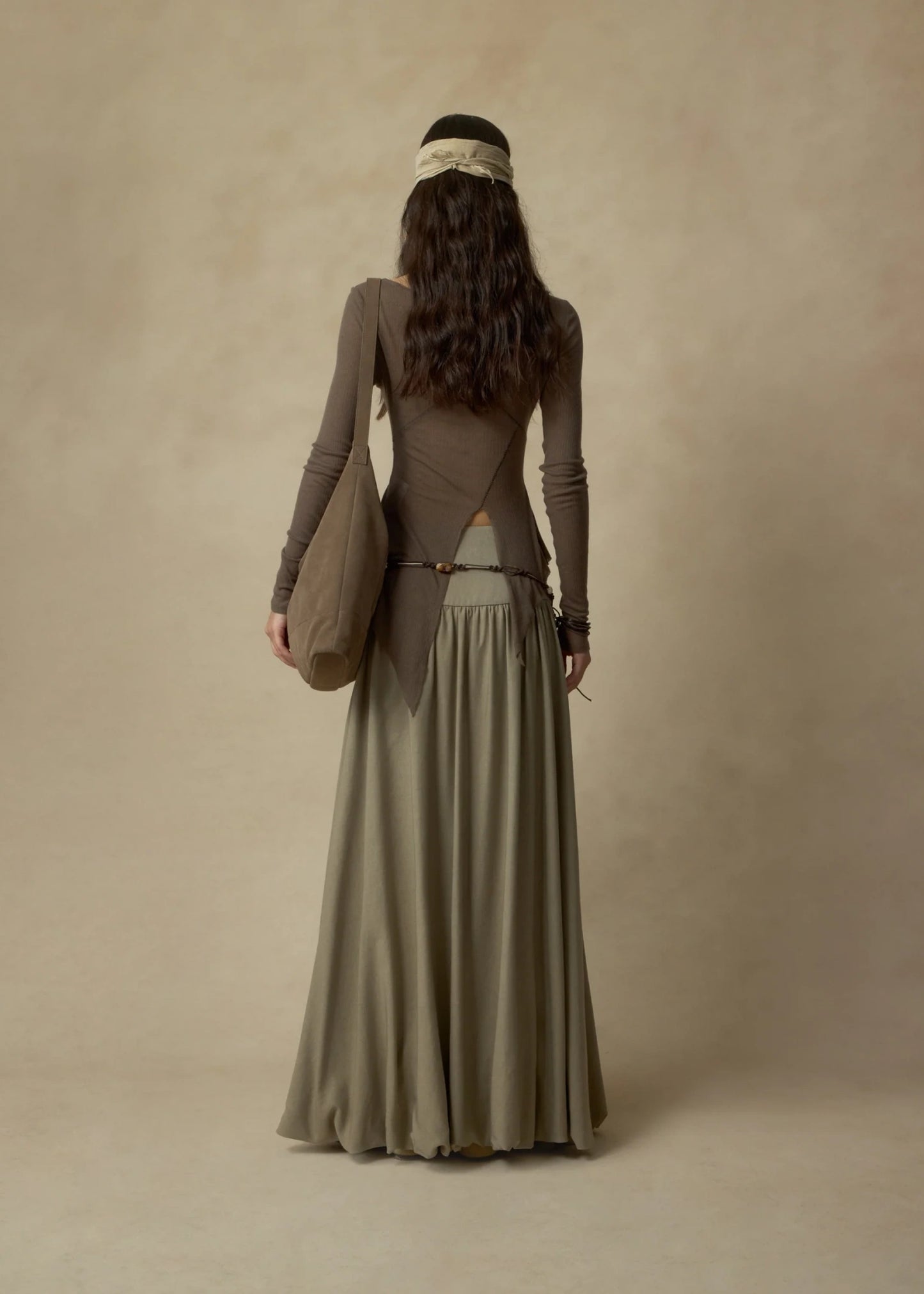 Mock-neck Layered Top