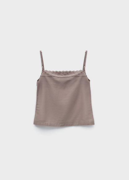 See-Through Lace Sleeveless