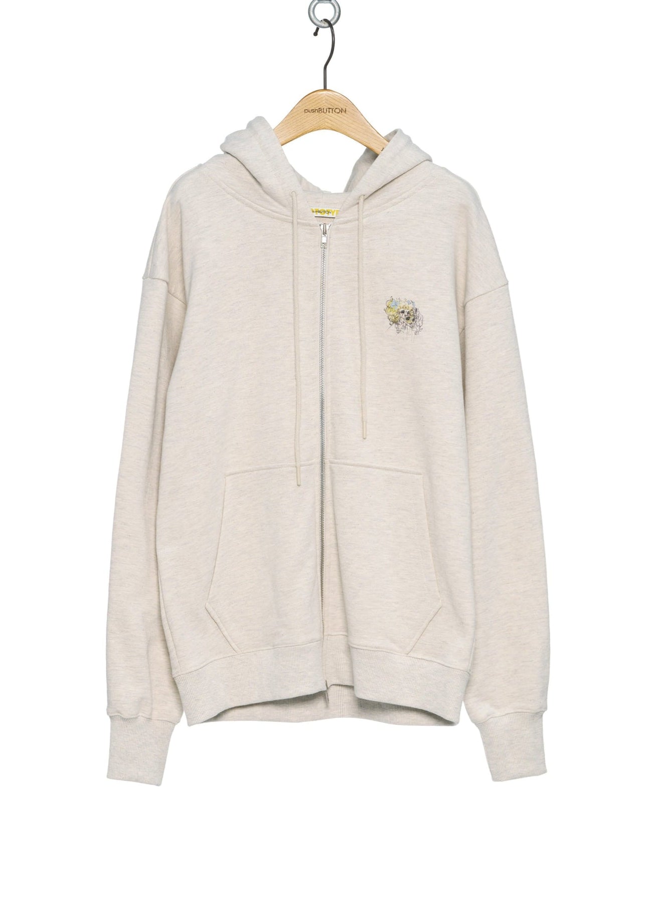 Crying Girl Zip-up Hoodie