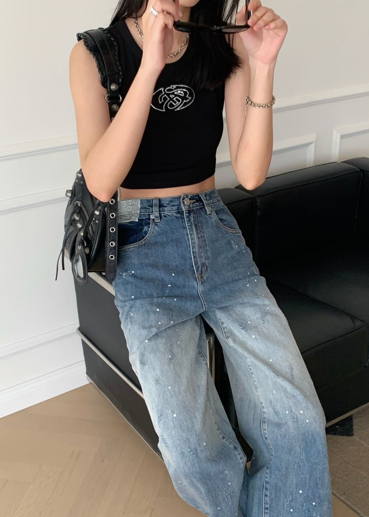Diamond Twisted Jeans