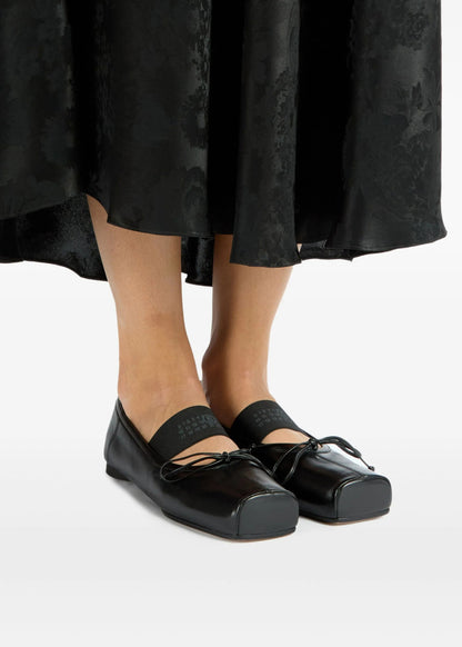 Square Toe Ballet Flats